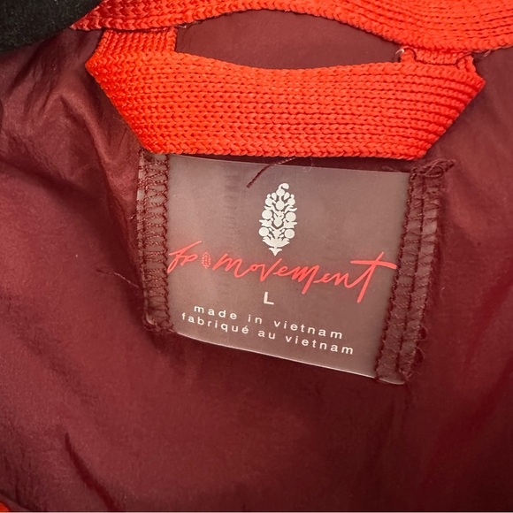 Free People Movement Women’s Climber Fleece Insulated 1/2 Zip Pullover Sz L NWT - Picture 5 of 11